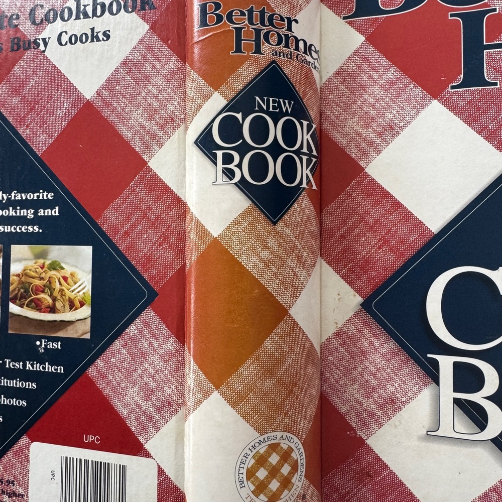 Better Homes & Gardens New CookBook 1996 Edition Hardcover Meredith VTG red - Picture 3 of 7